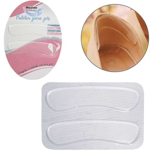 Protetor Para Calcanhar Tendão De Silicone C/ 2 Pçs 9448807