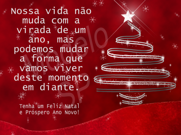 Cartão de Natal - Mod. 13