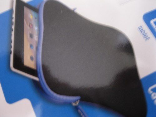 Case Para Tablet Cor Azul E Preto