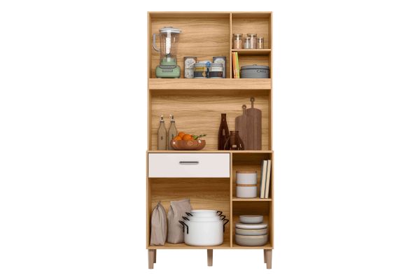 Kit Cozinha Erva Doce 90 4P1G Visualizacao Interior Nicioli