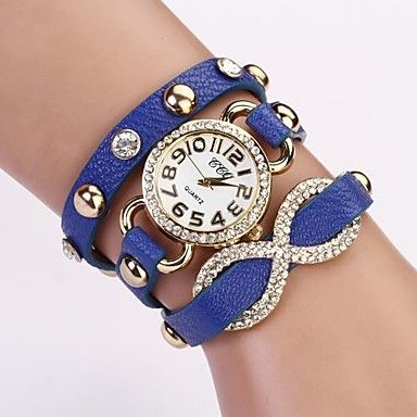 Relógio Quartz, Resistente, Pulseira de Couro. Frete Grátis.