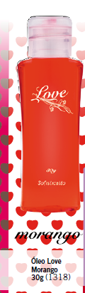 ÓLEO LOVE  MORANGO