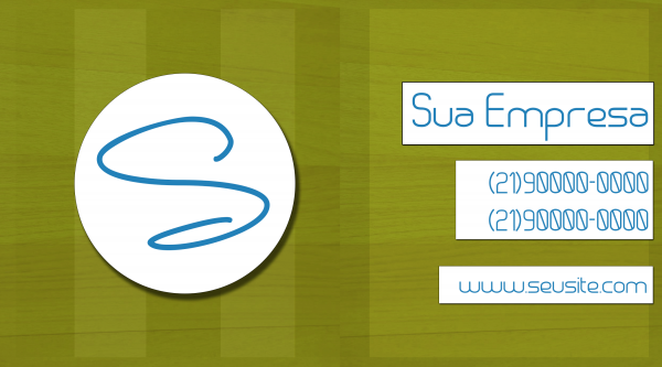 Cartões de Visita - Verde