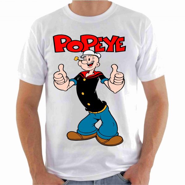 Camiseta Popeye HQ e desenhos animados Mod.2