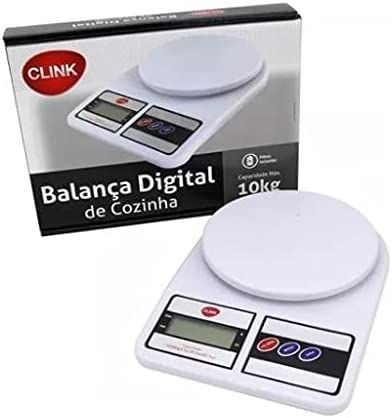 Balanca Digital Cozinha 1g a 10kg Fitness Alta Precisao Casa Comida Saude