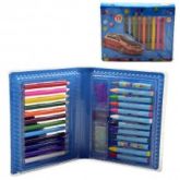 WE3912 - KIT ESCOLAR - 28PÇS - AZUL/ROSA