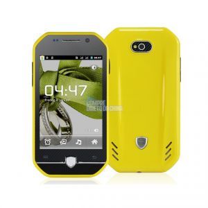 Celular Amarelo com Sistema Operacional Android