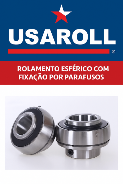 UC207 (GYE35KRRB)  Rolamento Esférico com Fixação por Parafusos