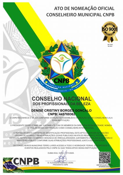 DENISE CRISTINY BORGES GONCALO