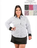 Camisete Angola Manga Longa Plus Size