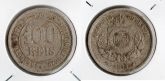 V002-1 - 100 R éis 1871 - Tiragem 4000.000