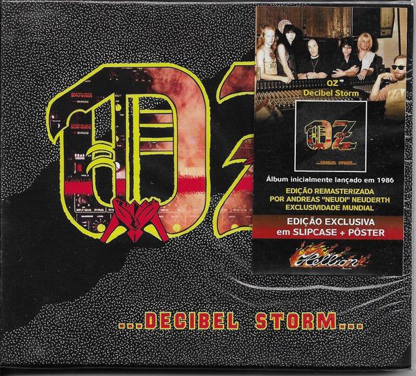 CD OZ - Decibel Storm slipcase com pôster