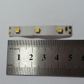 Fita Led 5cm 3 Leds Branco Quente