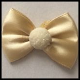 Laço Cetim dourado M