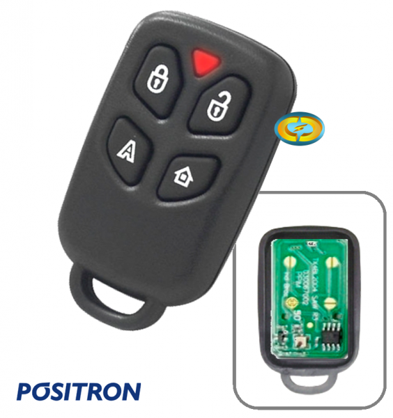 Controle Positron Alarme PX40 Telecomando - CD4104