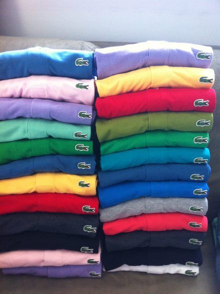 Camisa Polo Lacoste Tommy Ralph Lauren Hollister kit 20 pçs
