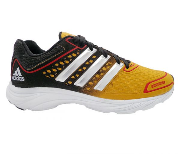 Tênis Adidas Spring FF Preto e Amarelo MOD:12377