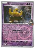 Pokemon Drowzee da Equipe Rocket Reverse Foil Escarlate e Violeta Rivais Predestinados