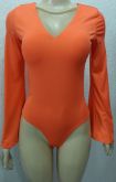 Body Com detalhe tule -  manga sino Cod: 00016