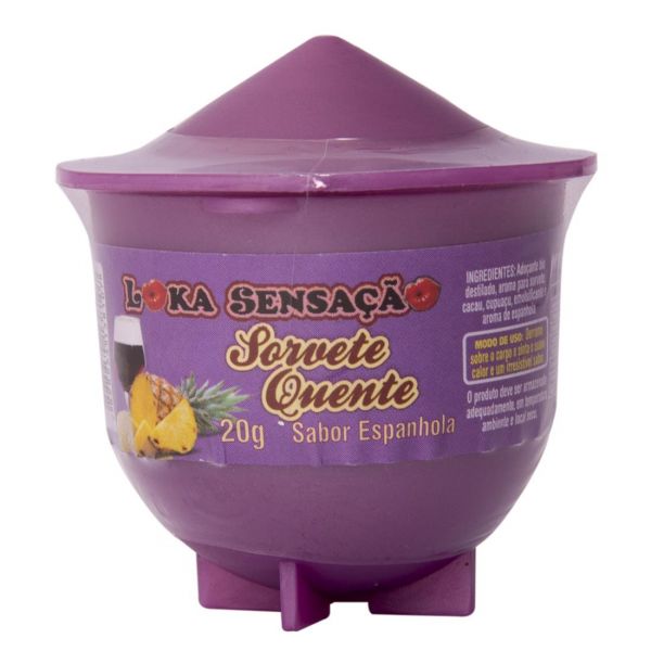 Vela sorvete quente espanhola - cód. 00214