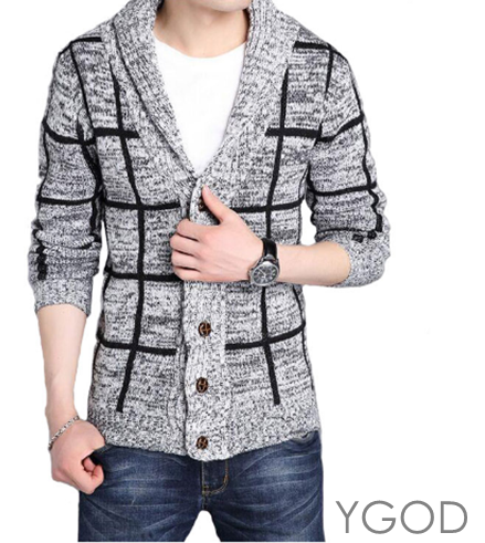 Cardigan Masculino Slim #02