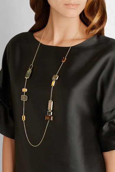 IPPOLITA Rock Candy Gelato 18-karat gold multi-stone necklace