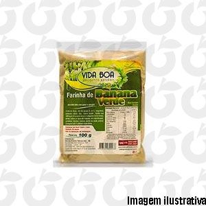 Farinha de Banana Verde 100g Vida Boa