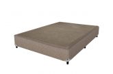 Base Casal 138x188x40 Suede Marrom SR Movelaria