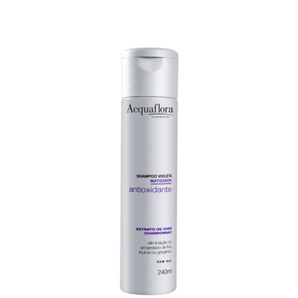 Shampoo Matizador Antioxidante Violeta Acquaflora - 240ml