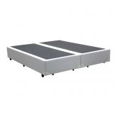 Base Queen Bipartida 2x 79x198x38 Corino Branco SR Movelaria