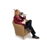 Máscara Cabeça de Cavalo Assustadora AF0014