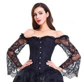 Corset  Renda Aço RF11