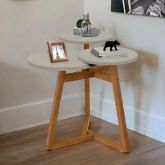 Mesa Lateral Classic 3 Tampos Gianduia.Nature Tebarrot
