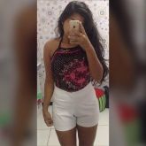 Cropped estampado rosa