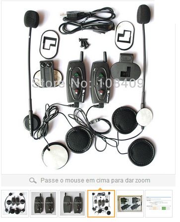 Bluetooth intercomunicador capacete, 500m fone de ouvido blu