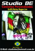 Aerografia com desenhos do Reggae