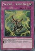 Six Strike - Thunder Blast STOR-EN089 - Secret Rare