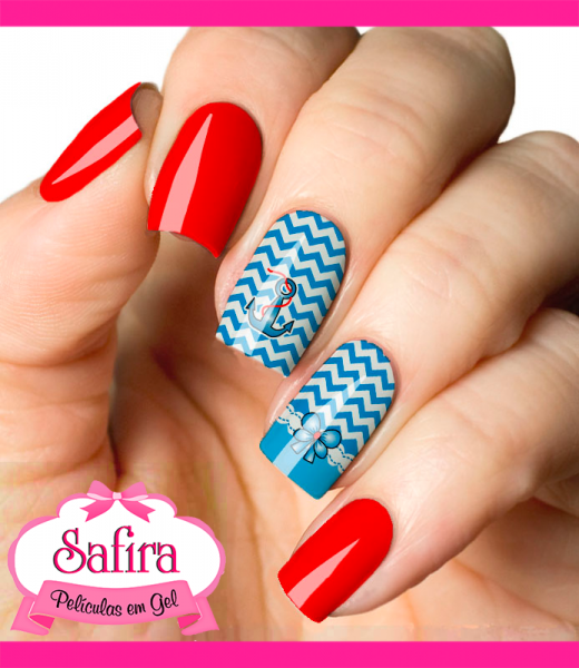 Películas para Unhas - Mod. Diversos 004