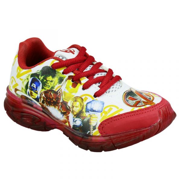 Tênis Infantil Os Vingadores com luz de led (Original)