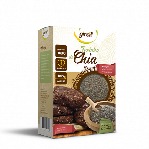 Farinha de Chia Integral Estabilizada – 250g