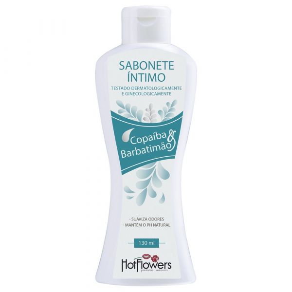 SABONETE INTIMO COPAIBA E BARBATIMAO 130ML HOT FLOWERS