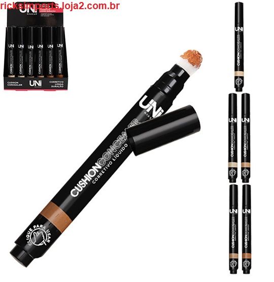 CORRETIVO LIQUIDO LONGA DURACAO CUSHION CONCEALER 6ML COLORS