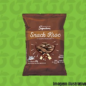 Snack Kroc Chocolate 40 Gramas Superbom