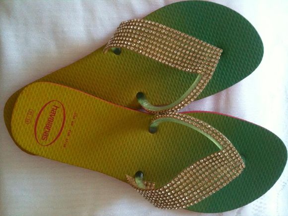 Havaianas Customizadas - flat