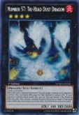 Number 57: Tri-Head Dust Dragon NUMH-EN030 - Secret Rare