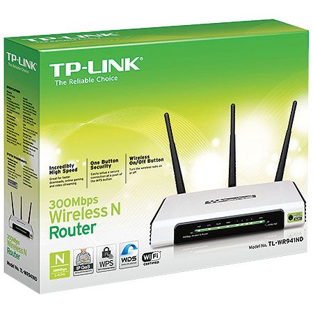 ROTEADOR WIRELESS N 300MBPS TL-WR941ND