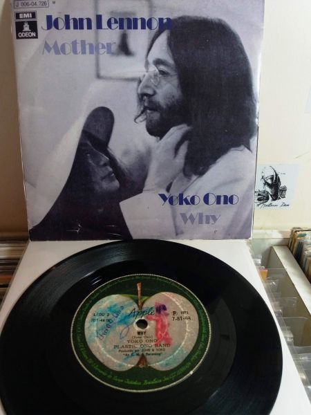 John Lennon-Yoko Ono - Mother/Why - Compacto - 1971