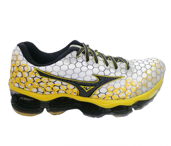 Tênis Mizuno Prophecy III Branco e Amarelo