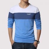 Camisa Masculina Casual Inverno Manga Longa Homens Elegantes