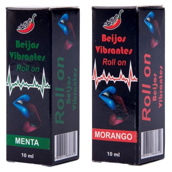 Beijos Vibrantes Roll-on, 10ml